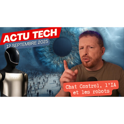 Chat Control : l'IA pour nous surveiller tous ?... NON ! cover