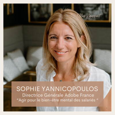 #43 Sophie Yannicopoulos Directrice Générale Adobe France “Agir pour le bien-être mental des salariés “ cover