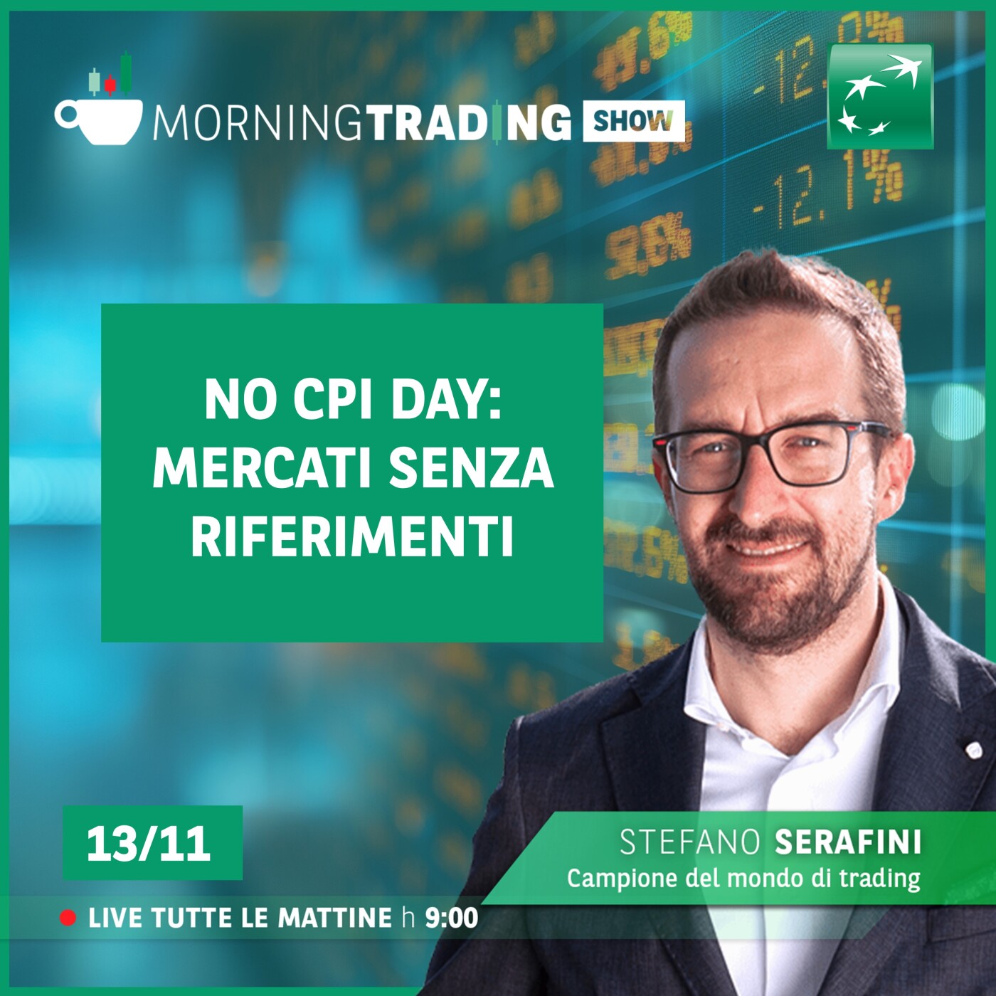 No CPI day: mercati senza riferimenti episode artwork