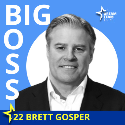 BIG BOSS #22 BRETT GOSPER - Head of NFL Europe - La stratégie de la NFL en Europe cover