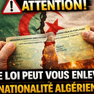 Déchéance de nationalité en Algérie : une loi va vous retirer votre citoyenneté, comment et pourquoi cover
