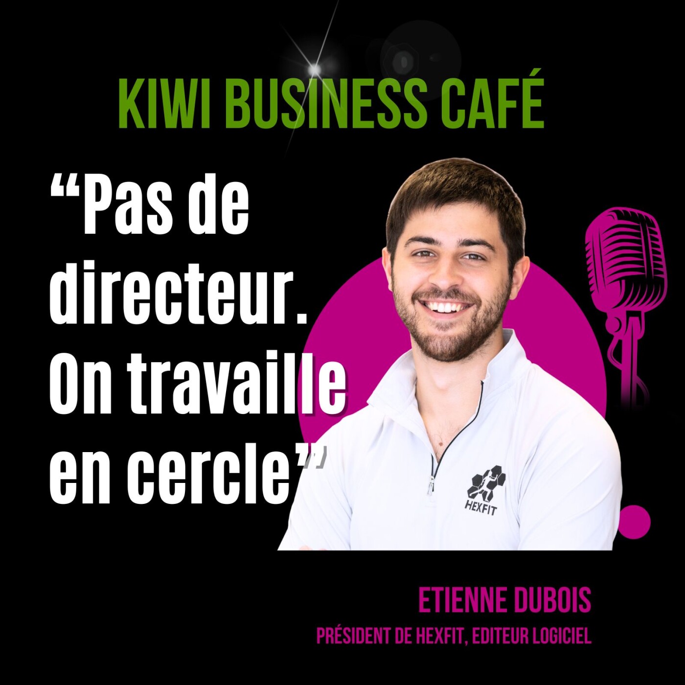 Café 4 : Management nouvelle génération : Etienne Dubois casse les codes avec Hexfit