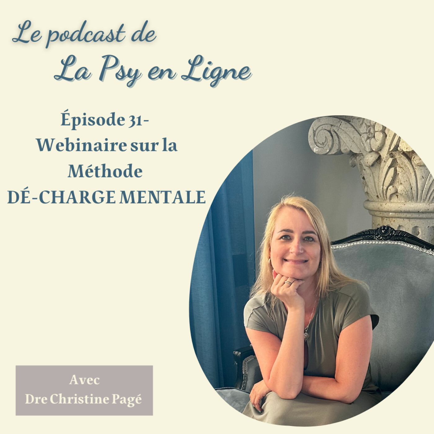 Le Podcast de la Psy en ligne- Psychologie et charge mentale