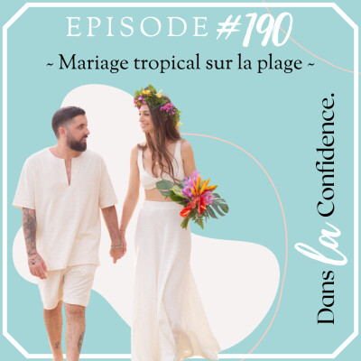 Mariage tropical sur la plage cover