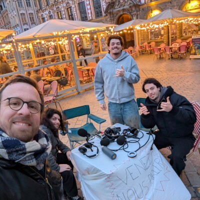 Grand' Place : Mathis et Sacha nous parlent du passage à l'âge adulte et de...l'amour. cover