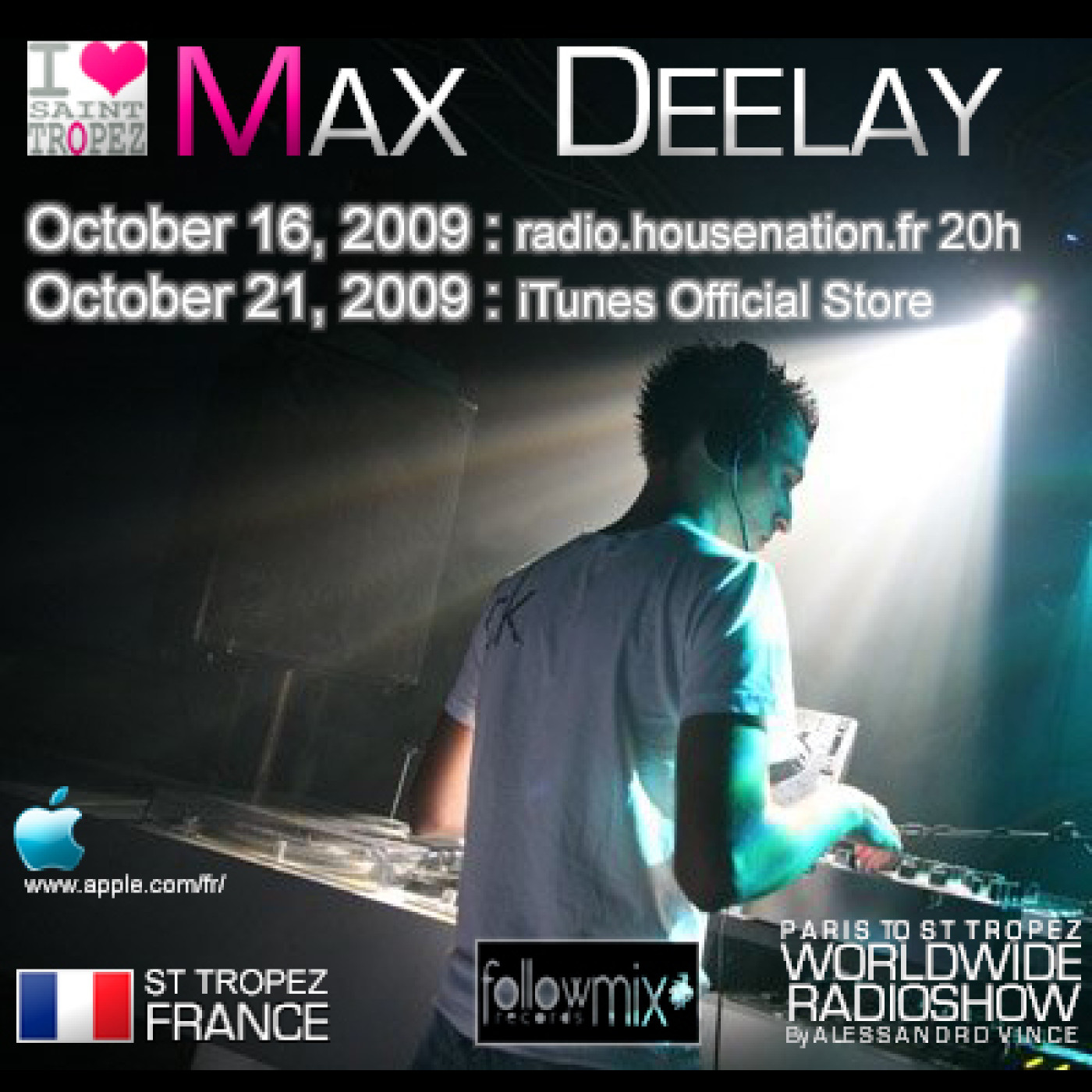GUEST #44 - Max Deelay (Follow Mix Records / St Tropez - France) episode artwork