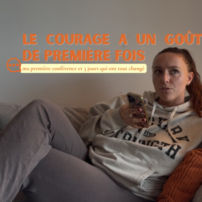 Voice note #8 : le jour où j'ai pris ma place (en tant que conférencière) cover