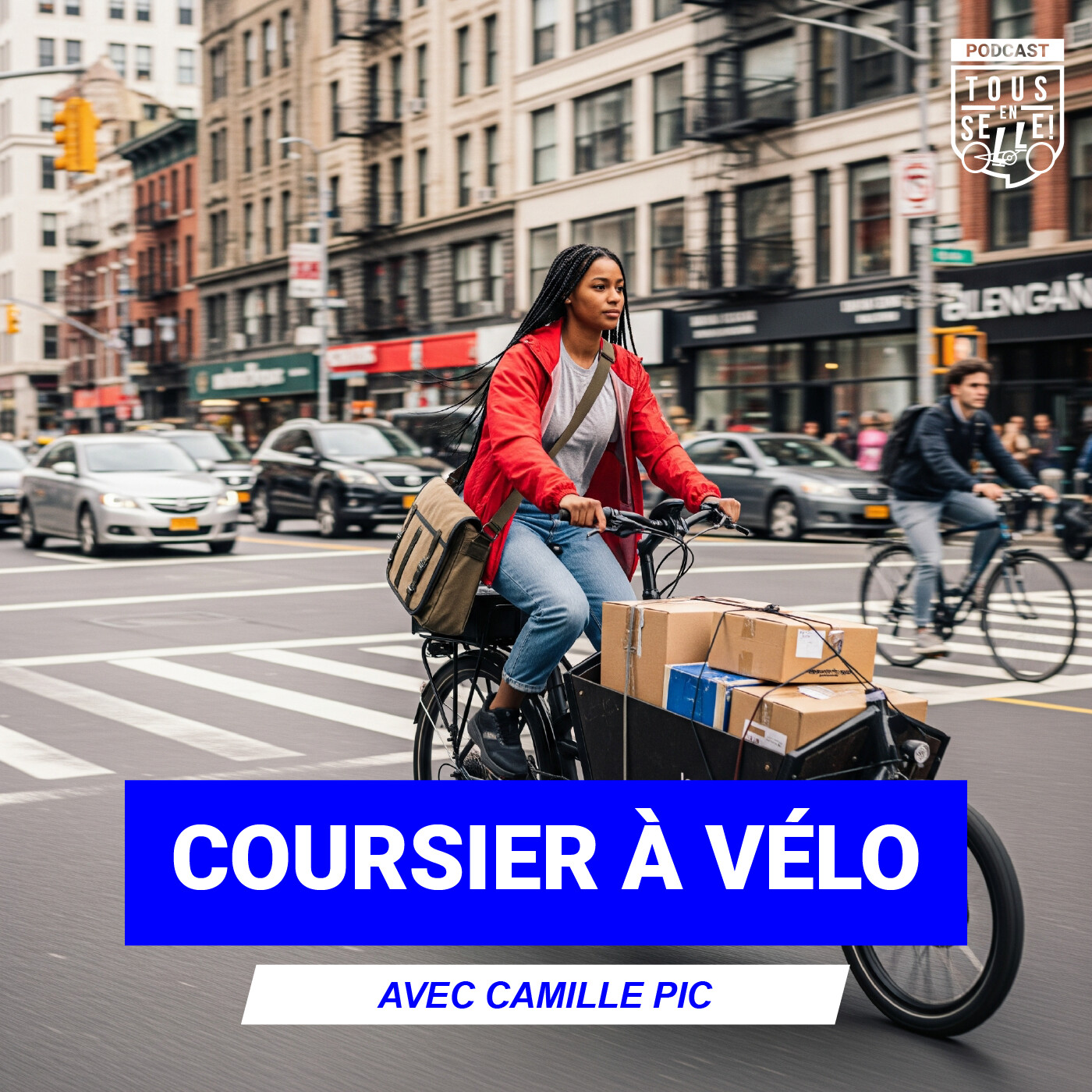 %2318 Coursier à vélo, entre liberté et performance