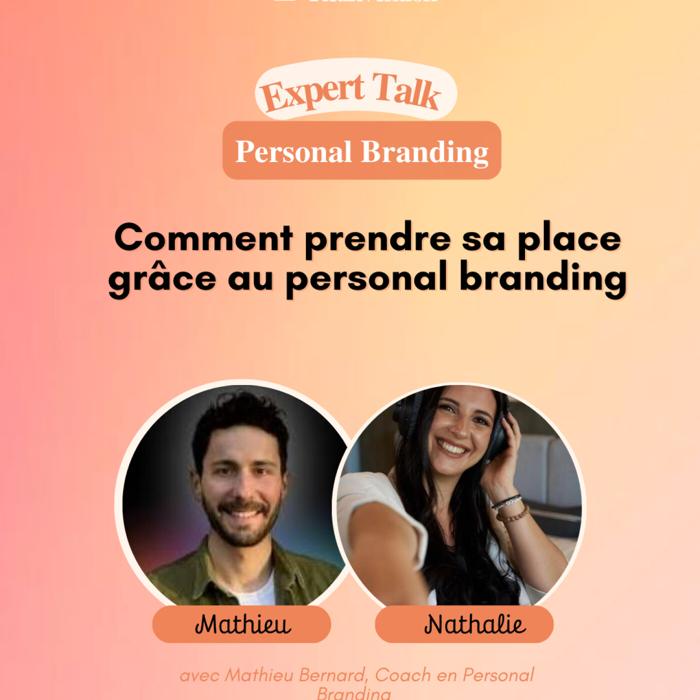 Comment utiliser le personal branding pour prendre sa place même quand on est une femme avec Mathieu Bernard Comment utiliser le personal branding pour prendre sa place même quand on est une femme avec Mathieu Bernard