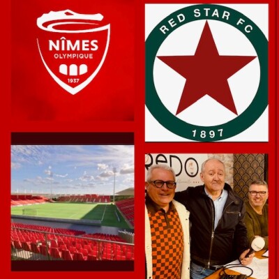 Episode 212-SagaCrocos - Nîmes Olympique / Red Star. cover