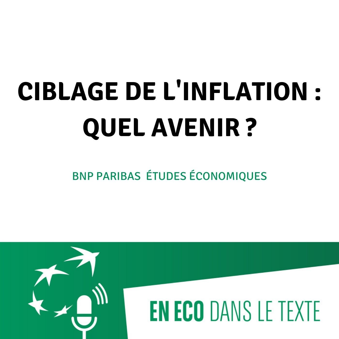 #03 - Ciblage de l’inflation : quel avenir ? episode artwork