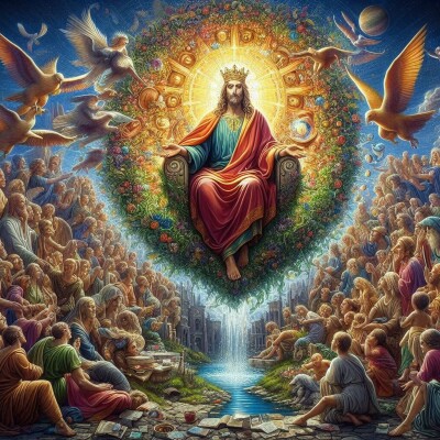 Soyez vrais devant Dieu et servez-Le avant tout - Archange Gabriel Psaume 221 cover