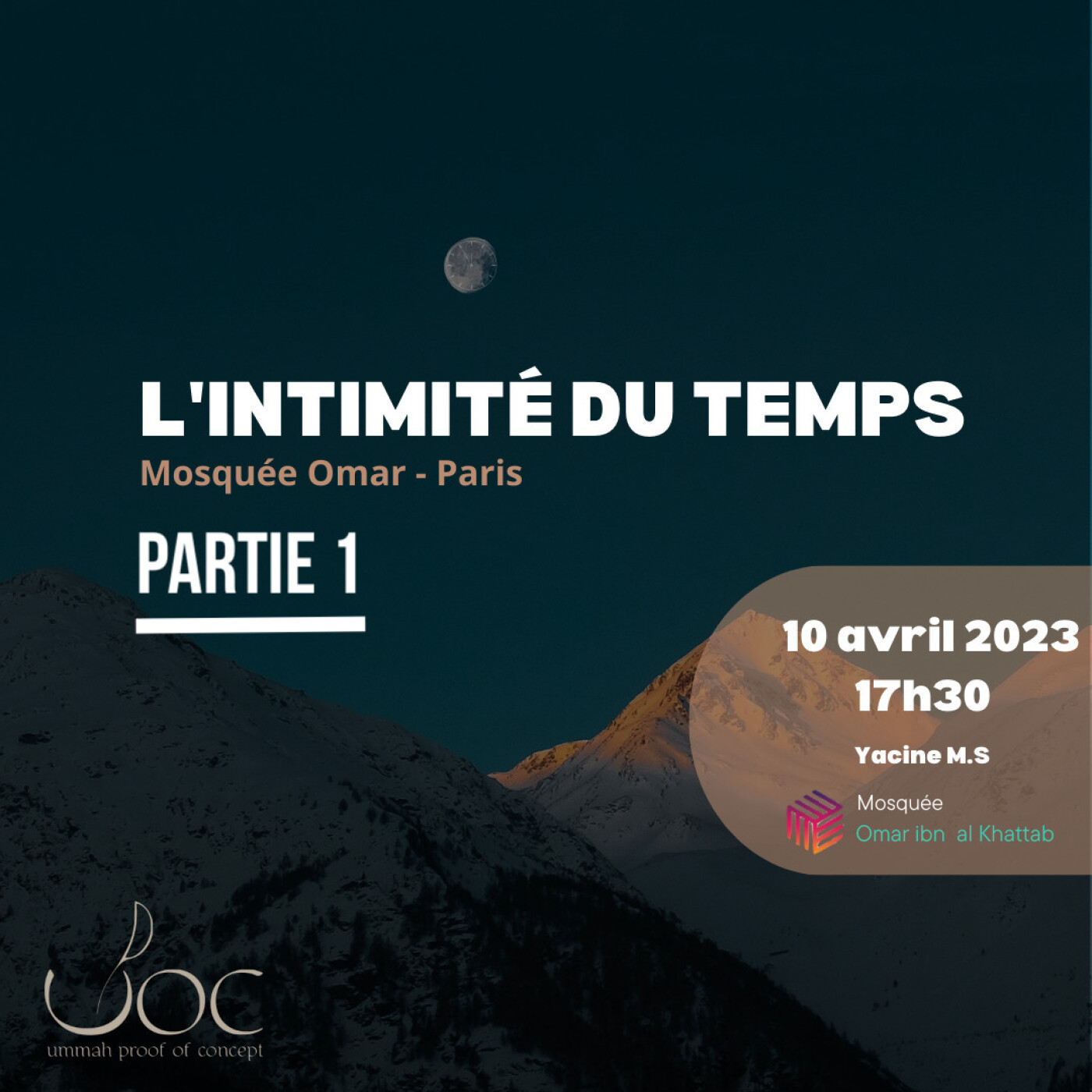 HORS SERIE 1 - L'intimité du temps Partie 1