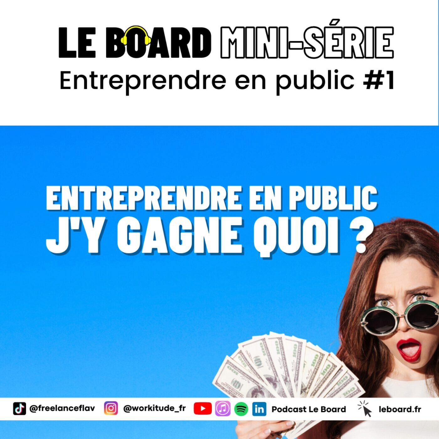 Entreprendre en public, j'y gagne quoi?  🏗 Entreprendre en public - Mini-série - Episode 1