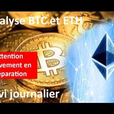 Analyse bitcoin et Ethereum: Attention mouvement en préparation cover