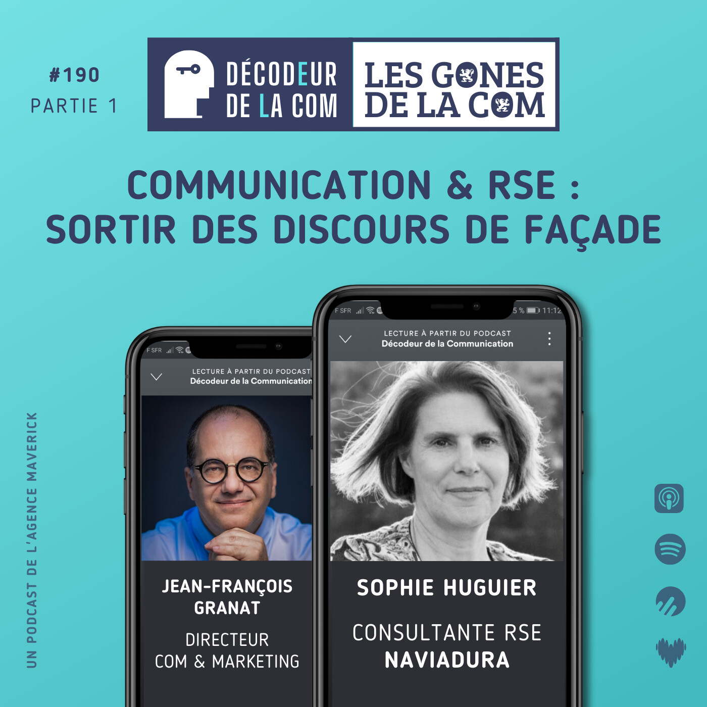 Communication & RSE : Sortir des Discours de Façade | Sophie Huguier, Naviadura | Ep 191, Les Gones de la Com
