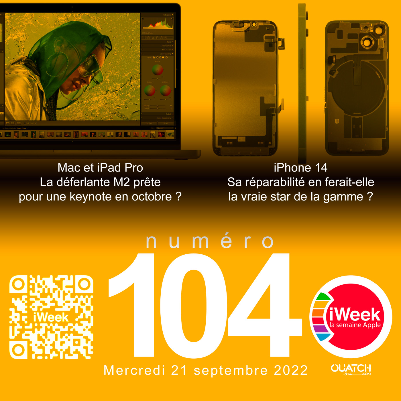 cover of episode Et si l’iPhone 14, facilement réparable, était la vraie star de la gamme ?