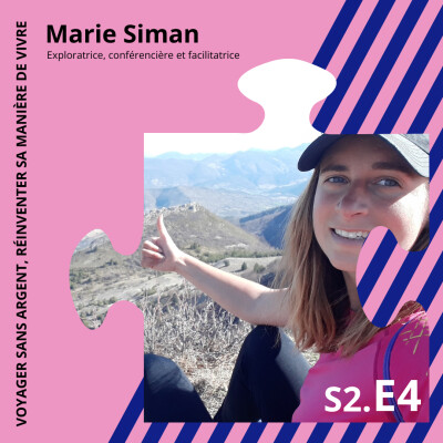 Marie Siman : Voyager sans argent, réinventer sa manière de vivre. cover