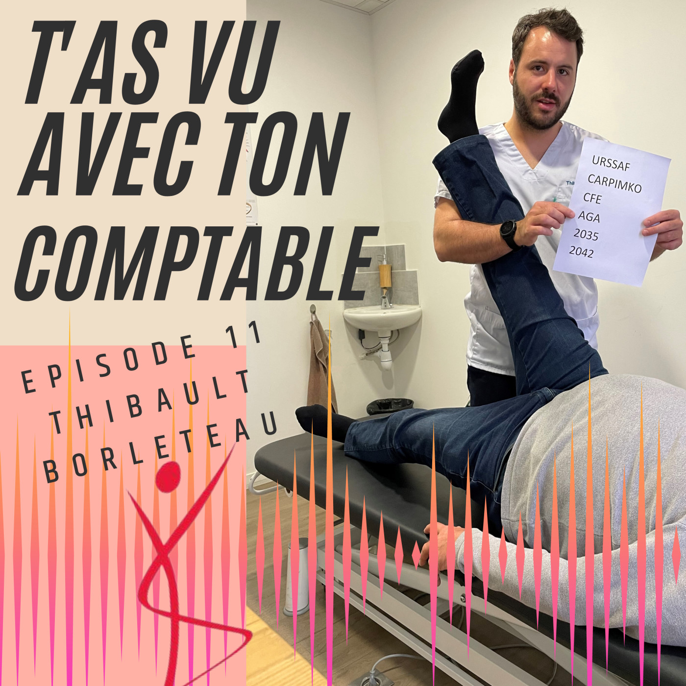 Thibault Borleteau : Comment gérer sa comptabilité quand on est kiné : Tout seul? Avec une AGA? Avec un expert-comptable? - S2 E11