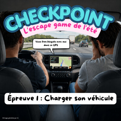 Checkpoint : le premier escape game radiophonique de l'été ! cover