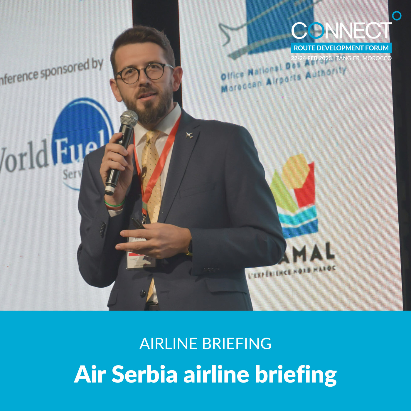 Air Serbia airline briefing episode artwork