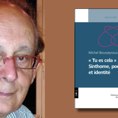 Tu es cela. Sinthome, poème et identité cover