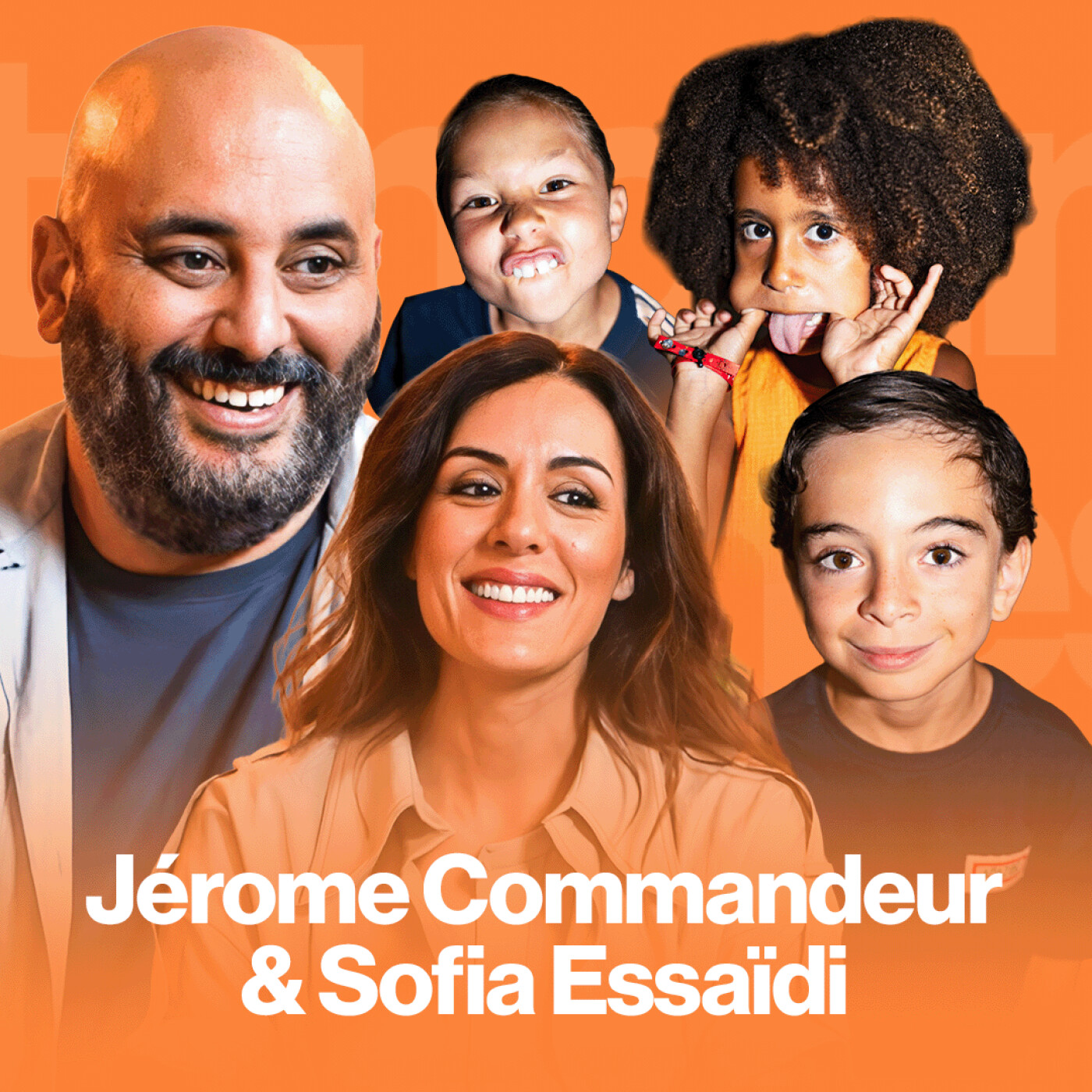 Les Pitchounes x Jérôme Commandeur & Sofia Essaïdi