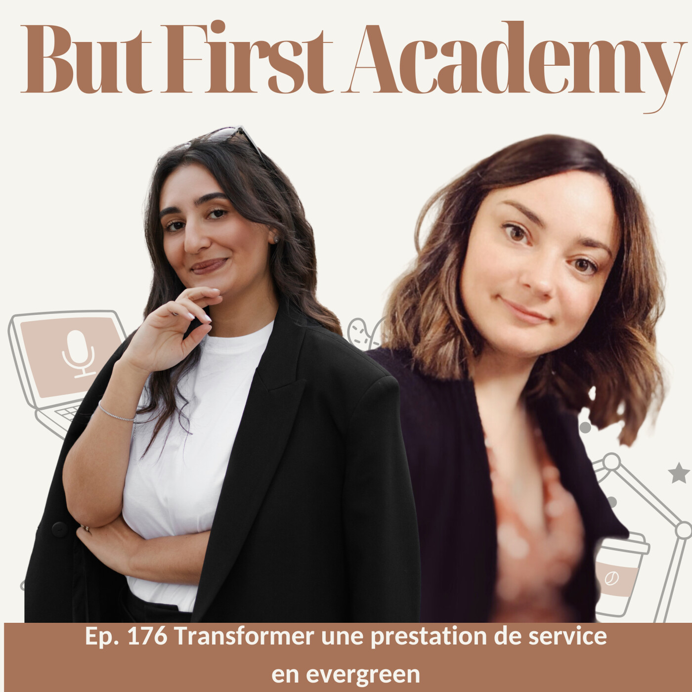 176. Passer de la prestation de services à l'evergreen avec Marina de Liwstudio Design episode artwork