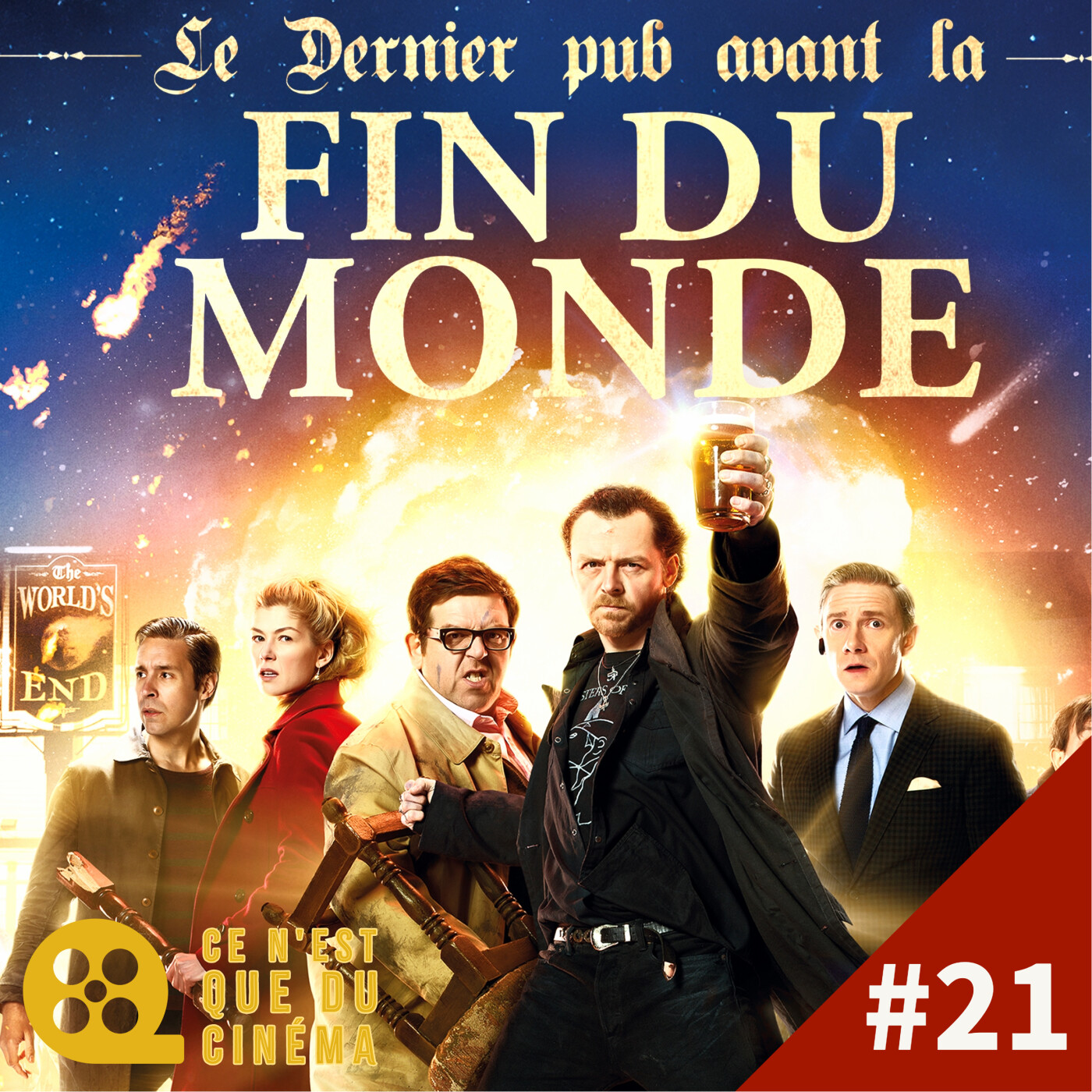 LE DERNIER PUB AVANT LA FIN DU MONDE — Trilogie Cornetto