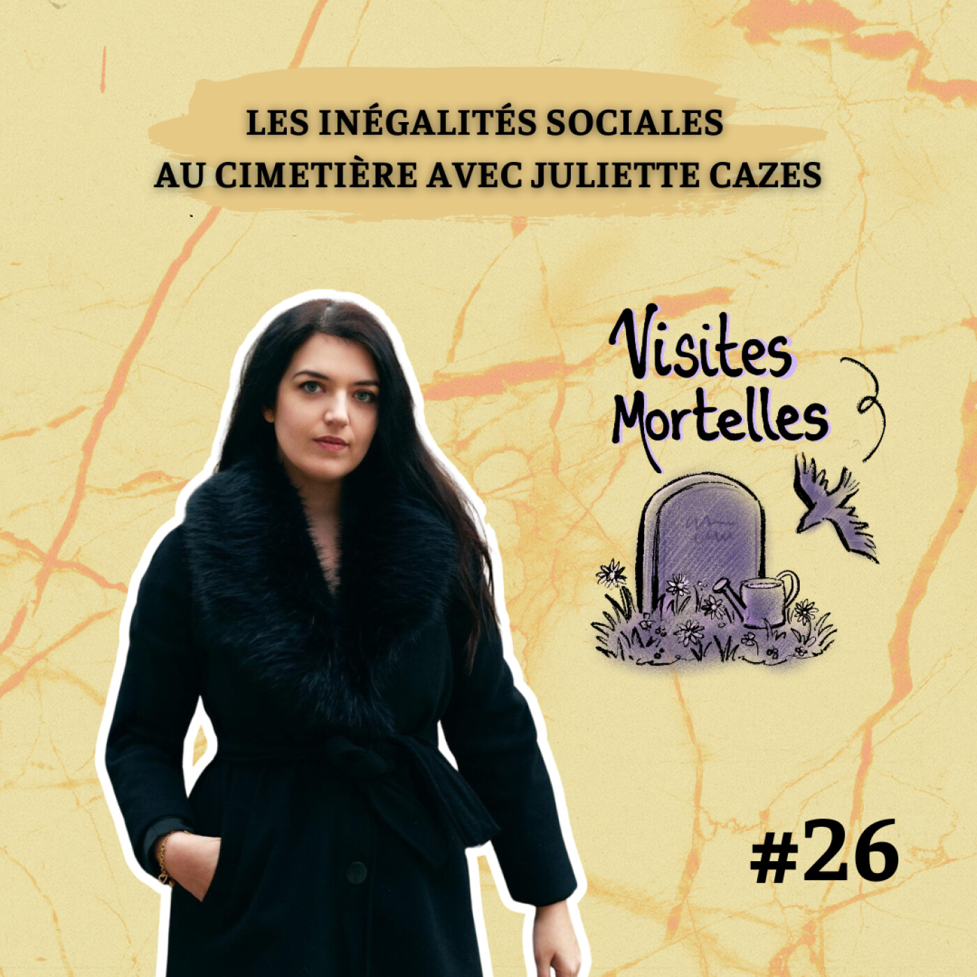 EP26 - Les inégalités sociales au cimetière avec Juliette Cazes episode artwork
