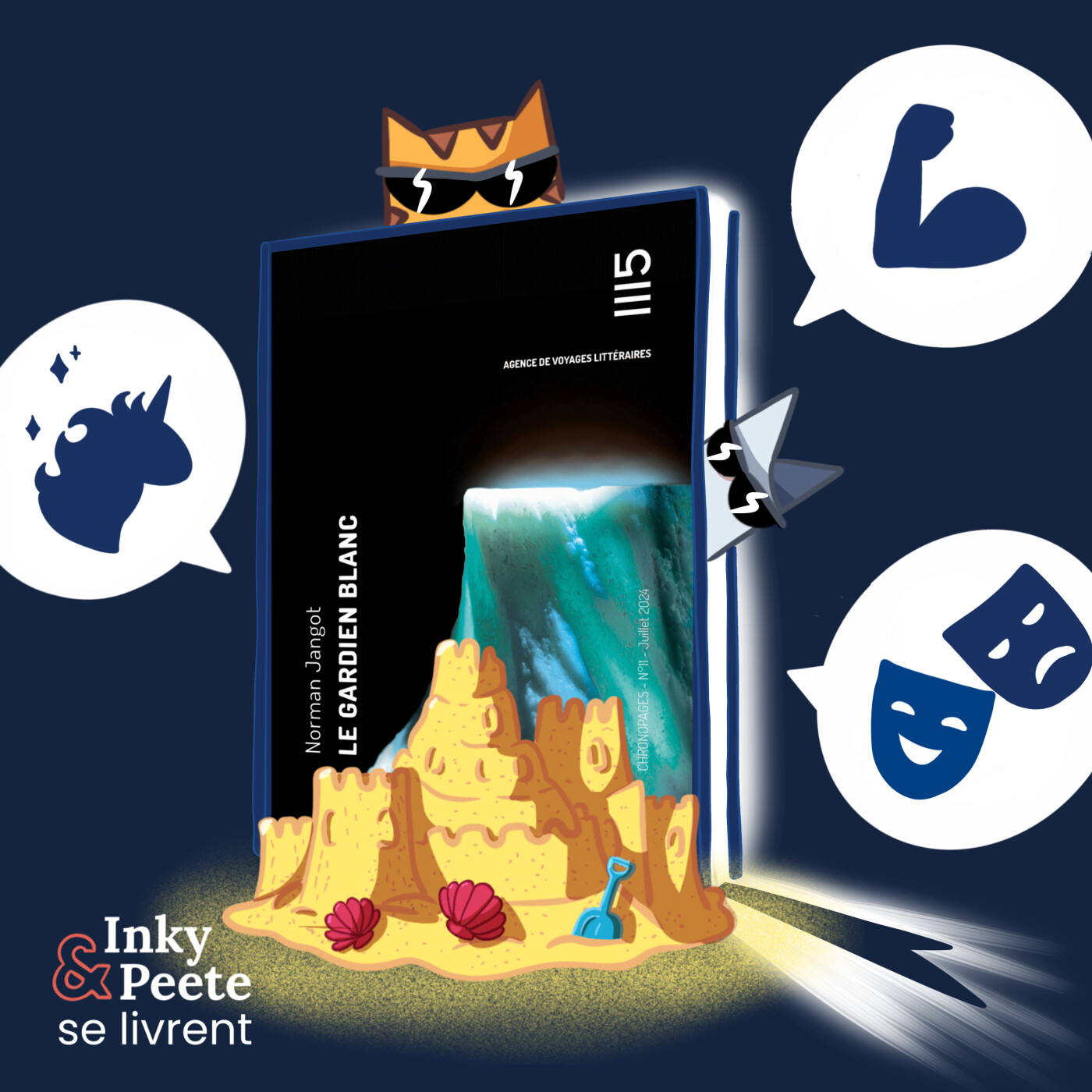 Inky et Peete se livrent