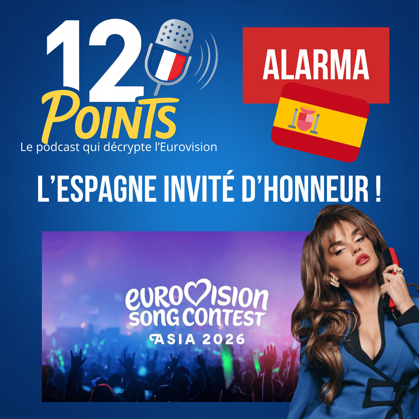 L'Espagne à l'Eurovision Song Contest ASIA en invité d'honneur !