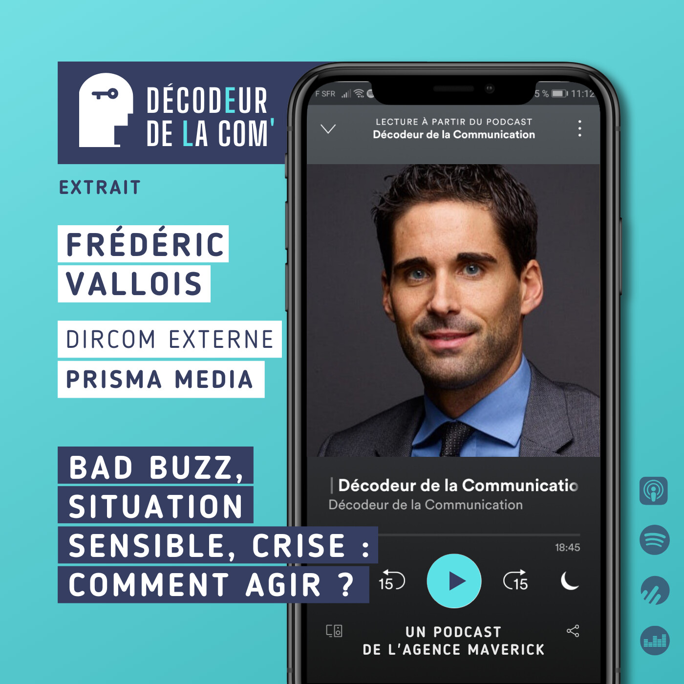 Bad Buzz, Situation Sensible, Crise : Comment Agir ? | Frédéric Vallois, Directeur Communication Externe, Prisma Media | Extrait