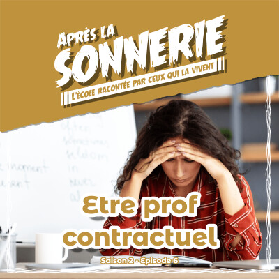 Etre prof contractuel cover