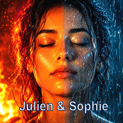 Hypnose Anti stress : sons de pluie et feu de cheminée pour nettoyer le CORTISOL cover