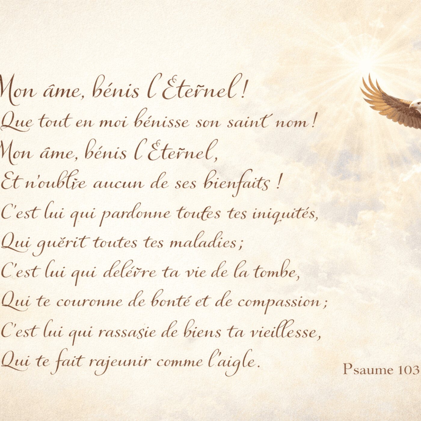 Psaumes 103 : 1-5  L'éveil spirituel de l'äme episode artwork