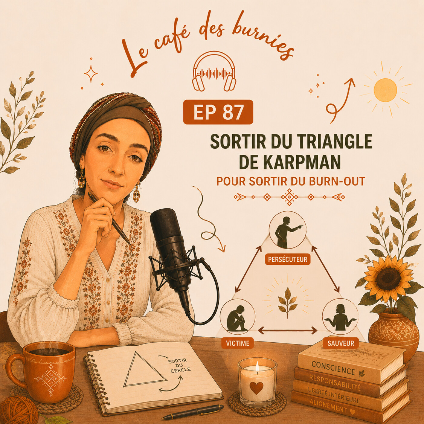 EP 87 SORTIR DU TRIANGLE DE KARPMAN POUR SORTIR DU BURN-OUT