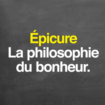 Épicure : la philosophie du bonheur cover