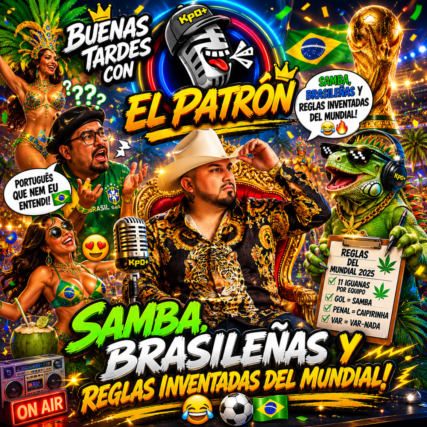 🇧🇷⚽️ Samba, brasileñas y reglas inventadas del Mundial 😂🔥 episode artwork