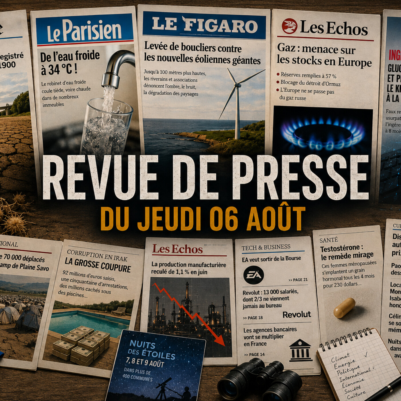 Revue de presse du 06 août episode artwork
