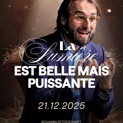 La lumière est belle mais puissante - Benjamin Peterschmitt [21/12/2025] cover