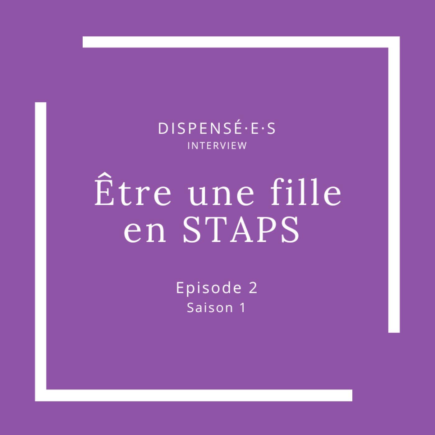 Être une fille en STAPS - Emma