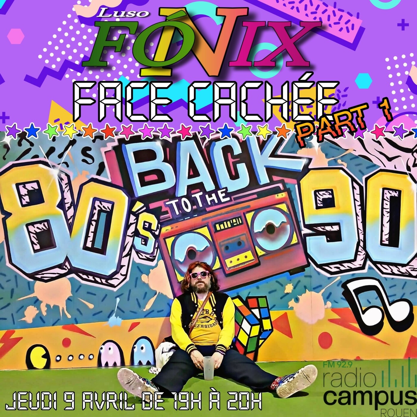 Luso-Fónix #16 Face Cachée Back to 80' & 90' episode artwork