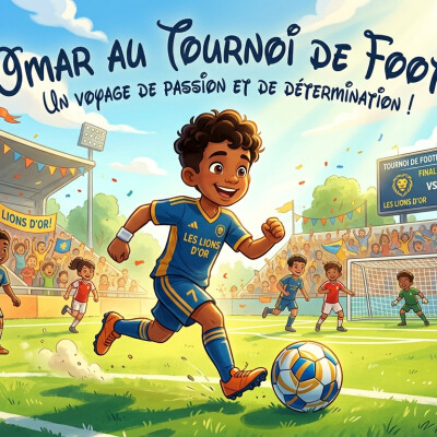 Omar et la coupe du Monde | Histoire enfants | conte musulman cover
