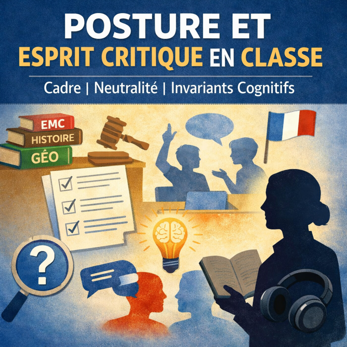 🎧 Pourquoi l’esprit critique en histoire-géographie-EMC n’est ni le doute permanent, ni l’opinion personnelle episode artwork
