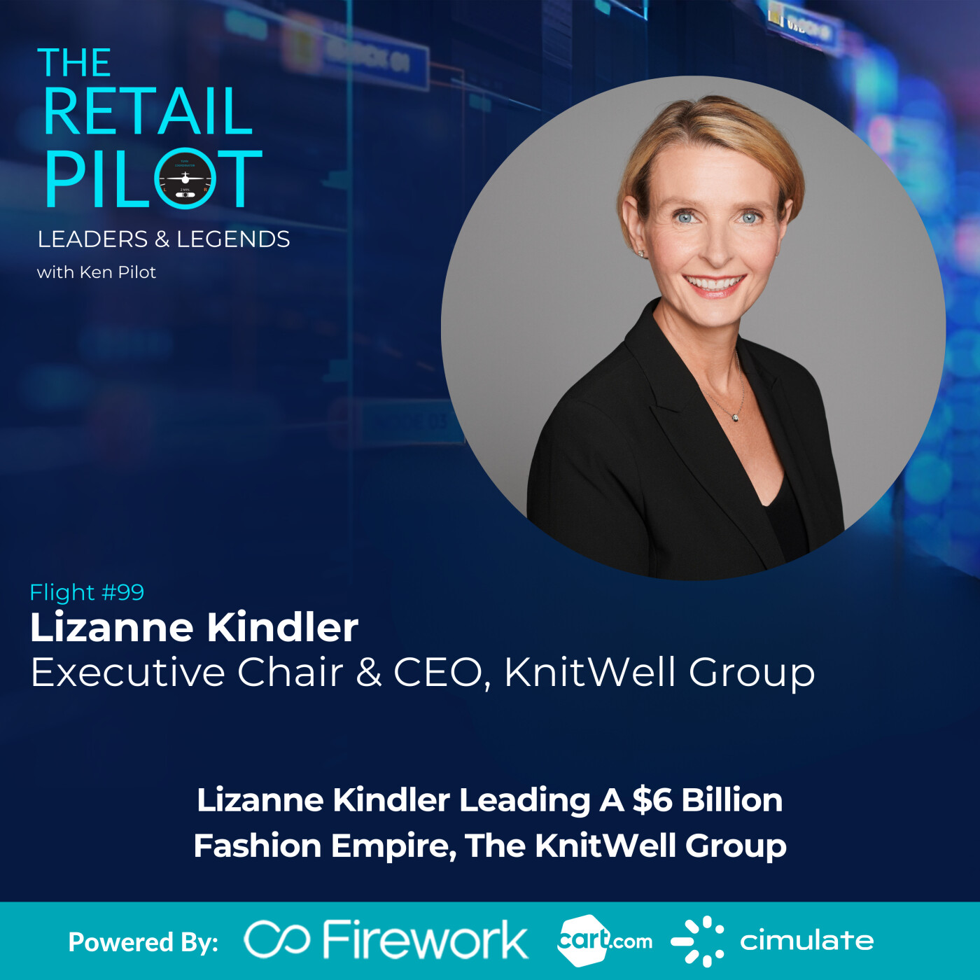 Lizanne Kindler Leading A $6 Billion Fashion Empire, The KnitWell Group episode artwork