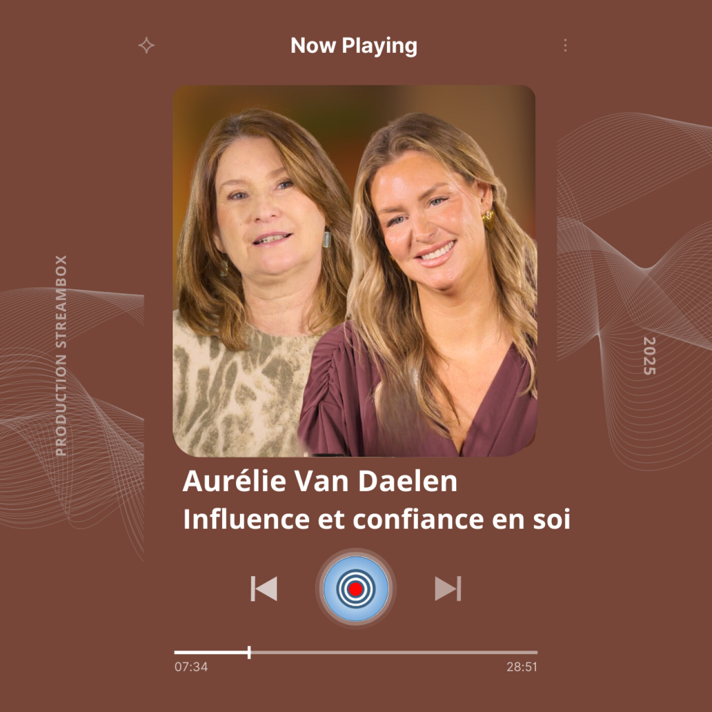 Aurélie Van Daelen : Influence et confiance en soi