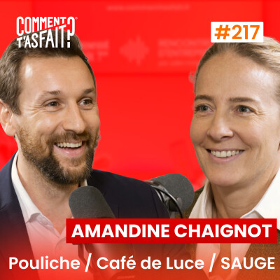 Amandine Chaignot (Pouliche) - Cheffe cuisinière, elle quitte les palaces… et crée ses propres restaurants (3M€ de CA) Ép.217 cover