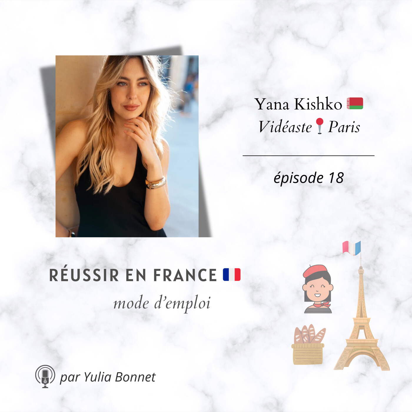 # 18 Yana Kishko 🇧🇾  Vidéaste à Paris