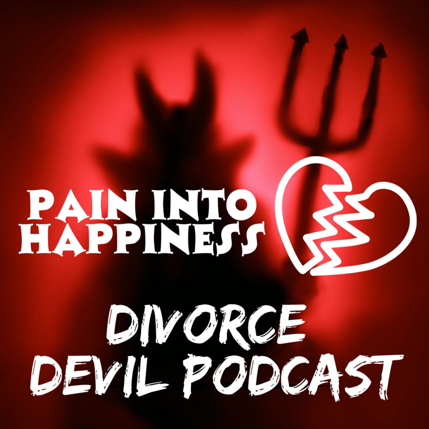 What is the fine art and so interesting about turning hurt into happiness in any stage of your divorce? || Divorce Devil Podcast #124 ||... episode artwork